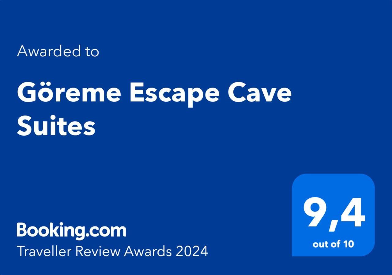 Goereme Escape Cave Suites ภายนอก รูปภาพ
